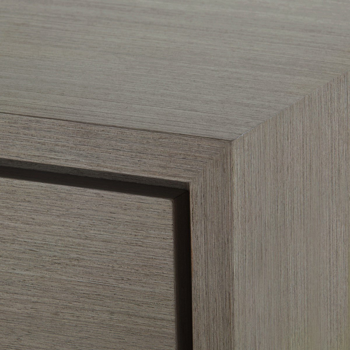 Stanford 1-Drawer Side Table, Taupe Gray