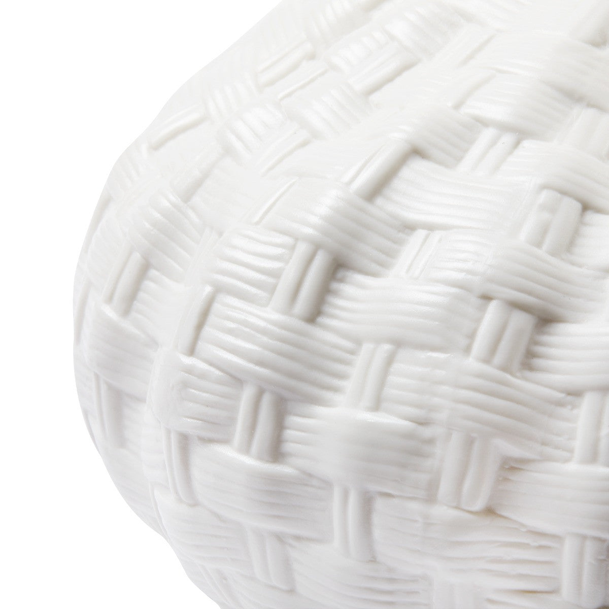 Tamarindo Medium Vase, Blanc de Chine