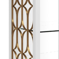Eave Etagere/Bookcase Uplifting White