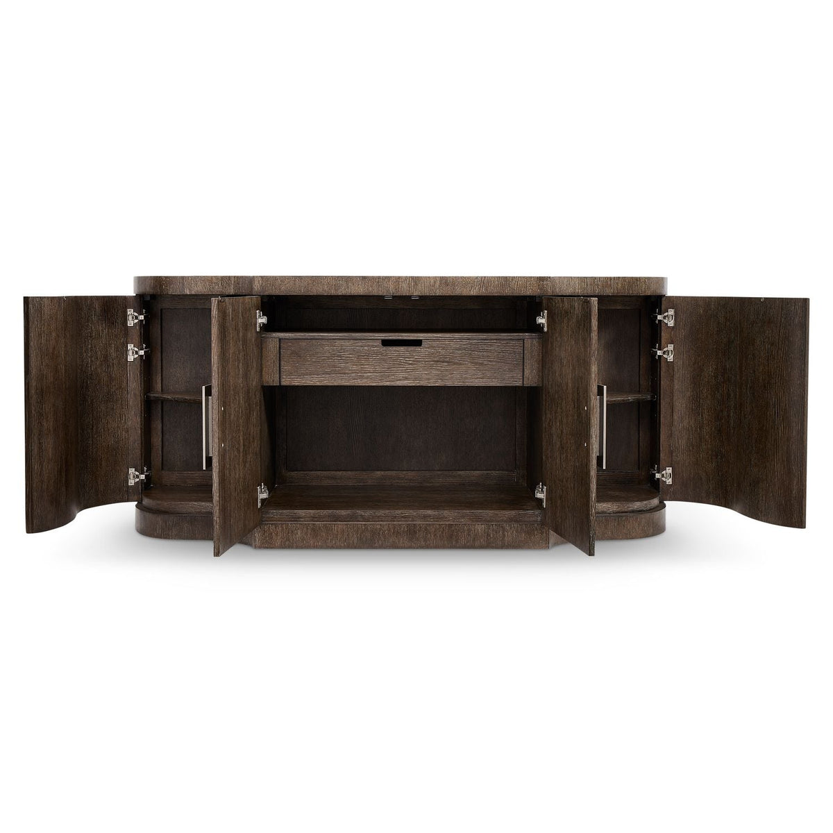 Cerused Charcoal Linea Buffet