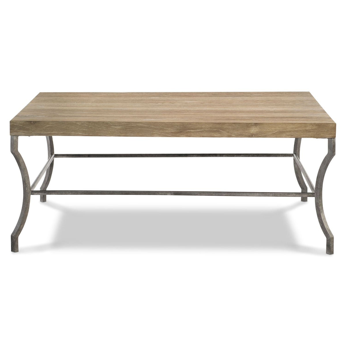 Tribeca Cocktail Table with Metal Legs