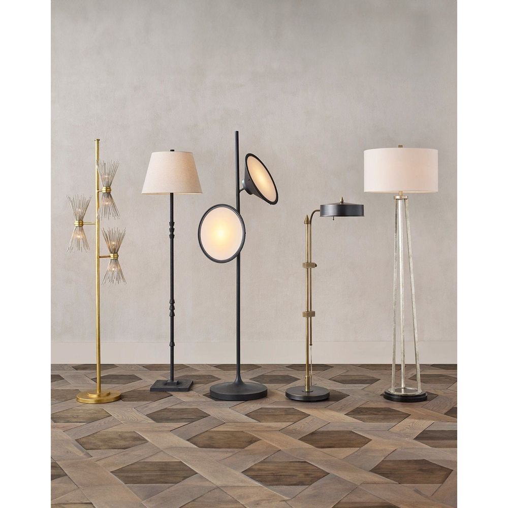 Floor Lamps Lohn Black Floor Lamp