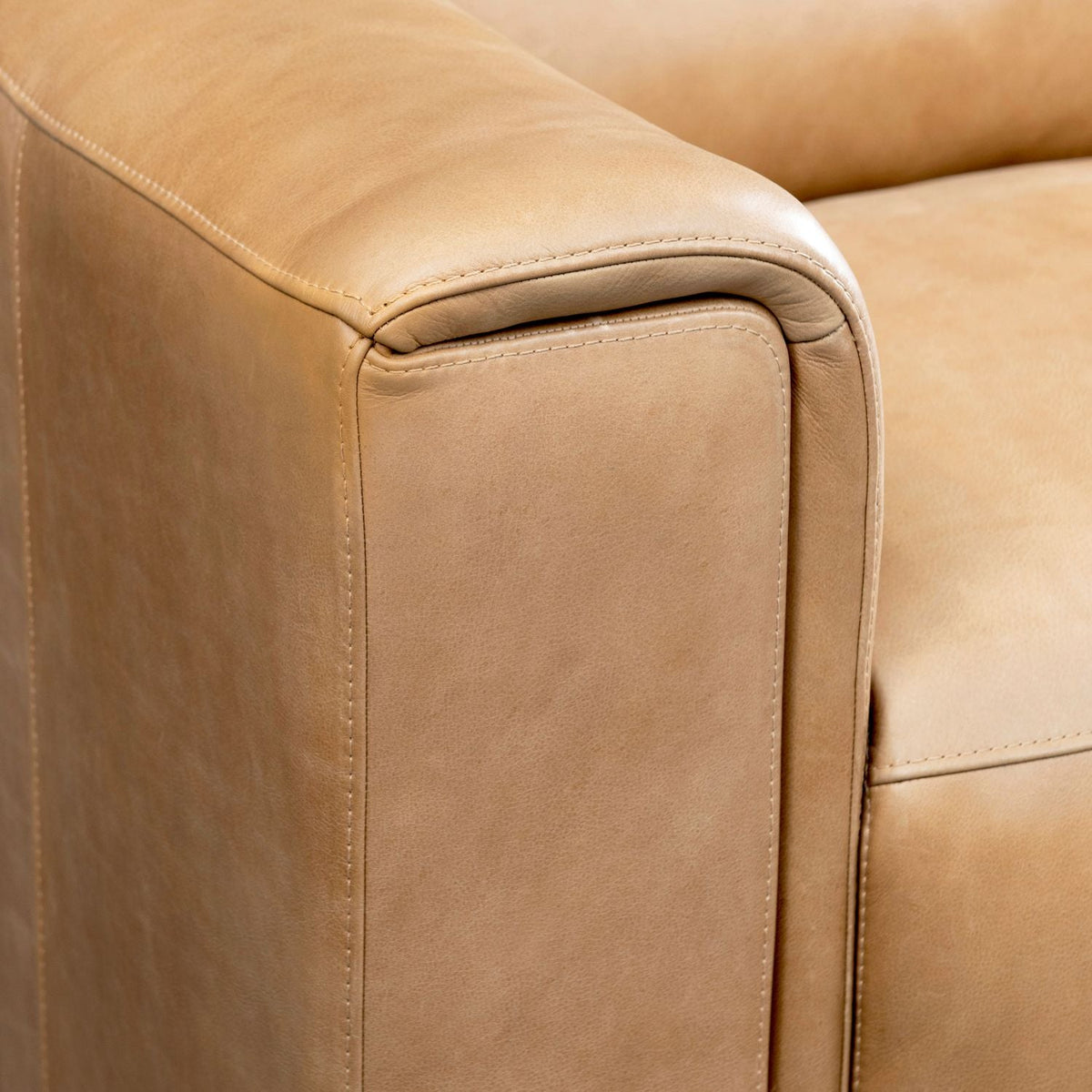 Billings Leather Power Motion Sectional Recliner