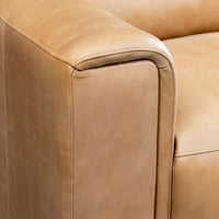 Billings Leather Power Motion Sectional Recliner