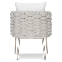 Santa Cruz Outdoor Arm Chair in Nordic Grey