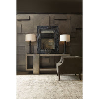 Linea Console Table in Cerused Greige Finish