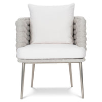 Santa Cruz Outdoor Arm Chair in Nordic Grey